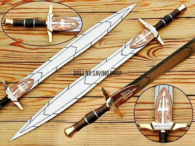 Caballeros medievales/templarios/vikingos de acero al carbono hechos a mano personalizada. Foto 1 de 4