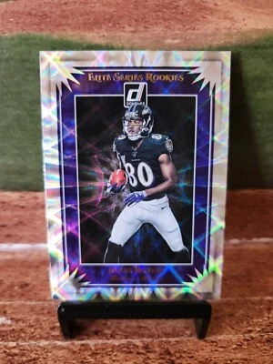 2019 Donruss Elite Series Rookies Miles Boykin Baltimore Ravens #ESR-26 - Image 1 of 2