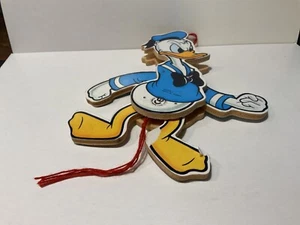 Disney Paperino Bully Bullyland personaggio legno semaforo circa 15 cm raro - Foto 1 di 3