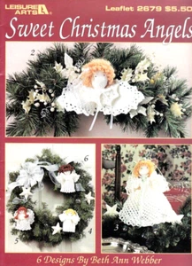 Dulces ángeles de Navidad folleto de artes de ocio 2679 diseños de Beth Ann Webber - Imagen 1 de 2