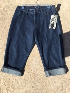 Misses BOOTHEEL TRADING CO. Cropped DENIM Caprihose ~ Sheryl Crow ~ Gr. 30 W NEU - Bild 1 von 3