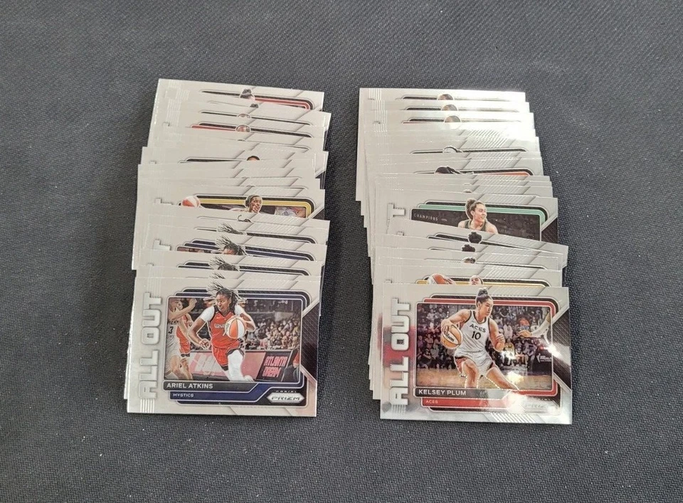 2023 Panini Prizm WNBA All Out Base Insert Set #1-15 Build Set Pick Your Card - Image 1 of 1