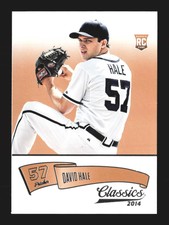 2014 Panini Classics Baseball RC #160 David Hale    Atlanta Braves