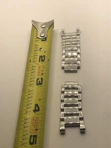Michael Kors Watch Parts Partial Band Links No Clasp Silver 18mm PJ315 - Picture 1 of 6