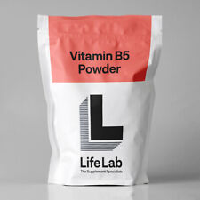 Vitamin B5 Powder Panthothenic Acid Reduces Fatigue Tiredness Vegan Energy