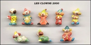 SERIE COMPLETE DE FEVES LES CLOWNS 2000 - Picture 1 of 1