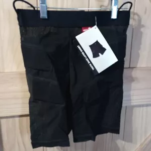 RED Brand Protective Youth Base Layer Padded Black Biking Shorts Size MED NOS - Picture 1 of 7