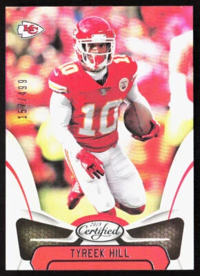 2018 Panini Certified Tyreek Hill Mirror /499 #32 Chiefs - Image 1 of 2