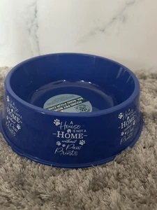 Extra Large Dog Bowl 9" Blue 53oz XL Food or Water Dish Pet Love FREE SHIPPING - Picture 1 of 8