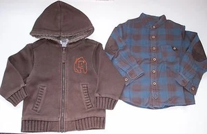 Lote niño 2-3 años: camisa manga larga y chaqueta. Zara, H&M. COMBINO ENVÍOS - Imagen 1 de 5