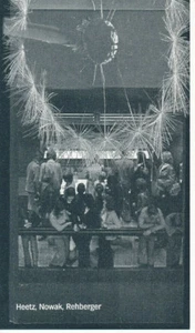 Tarjeta de invitación/Invitation Card: Heetz, Nowack, Rehberger Museum Abteiberg 1996 - Imagen 1 de 2