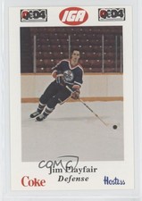 1985-86 Nova Scotia Oilers PLAY (Police Laws and Youth) Jim Playfair #22