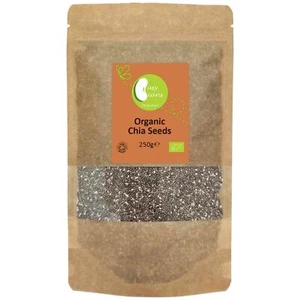 Organic Chia Seeds -Certified Organic- by Busy Beans Organic (250g) - Picture 1 of 4