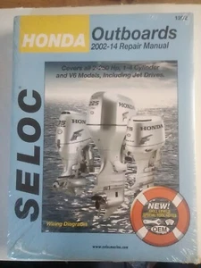 Honda fuerabordas 2002-2014 SELOC manual de reparación #1202 - Imagen 1 de 4