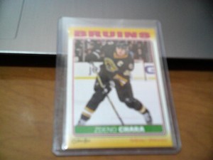 2012-13 O-PEE-CHEE STICKER # S-7- ZDENO CHARA- BRUINS- MINT