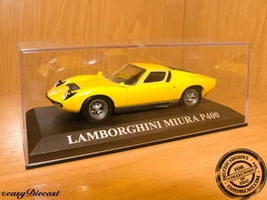 LAMBORGHINI MIURA P400 P-400 YELLOW 1:43 MINT!!! - Picture 1 of 1