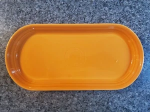 NEW Fiesta Tangerine Bread Tray factory second Fiestaware RETIRED - Picture 1 of 4