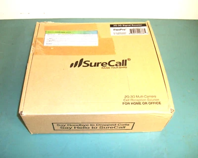 SURECALL FlexPro Dual-Band Adjustable 2G-3G Signal Booster - NEW - Image 1 of 4