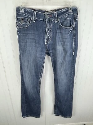 Laguna Beach Jean Co. Men’s Jeans Size 36 x 32 Made in the USA Y2K Embroidered - Image 1 of 4