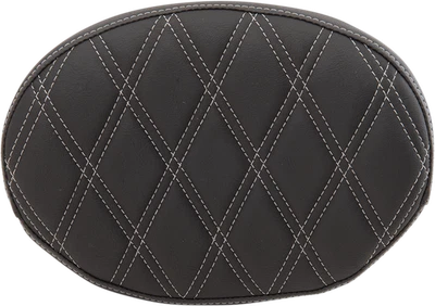 Almohadilla de respaldo ovalada 99-22 Harley Road King Drag Specialties 0822-0429 Foto 1 de 2