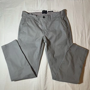 Ben Sherman 33WX32L Gray Slim Fit Stretch Chino Pants - Picture 1 of 7