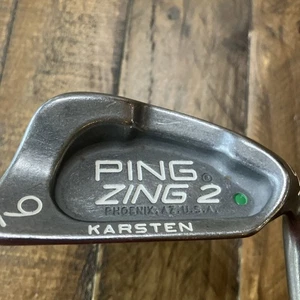 Ping Zing 2 Single 9 Iron Ping DG S300 Stiff Flex Steel Green Dot 39” - Picture 1 of 6