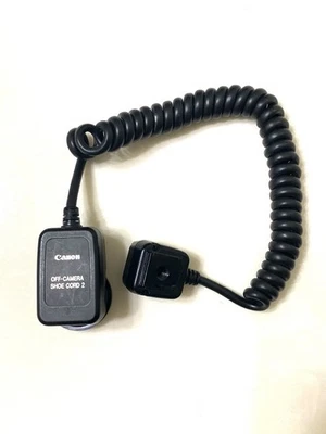 Canon Off-Camera Shoe Cord 2 TTL Flash Extension - Tested - Image 1 of 4