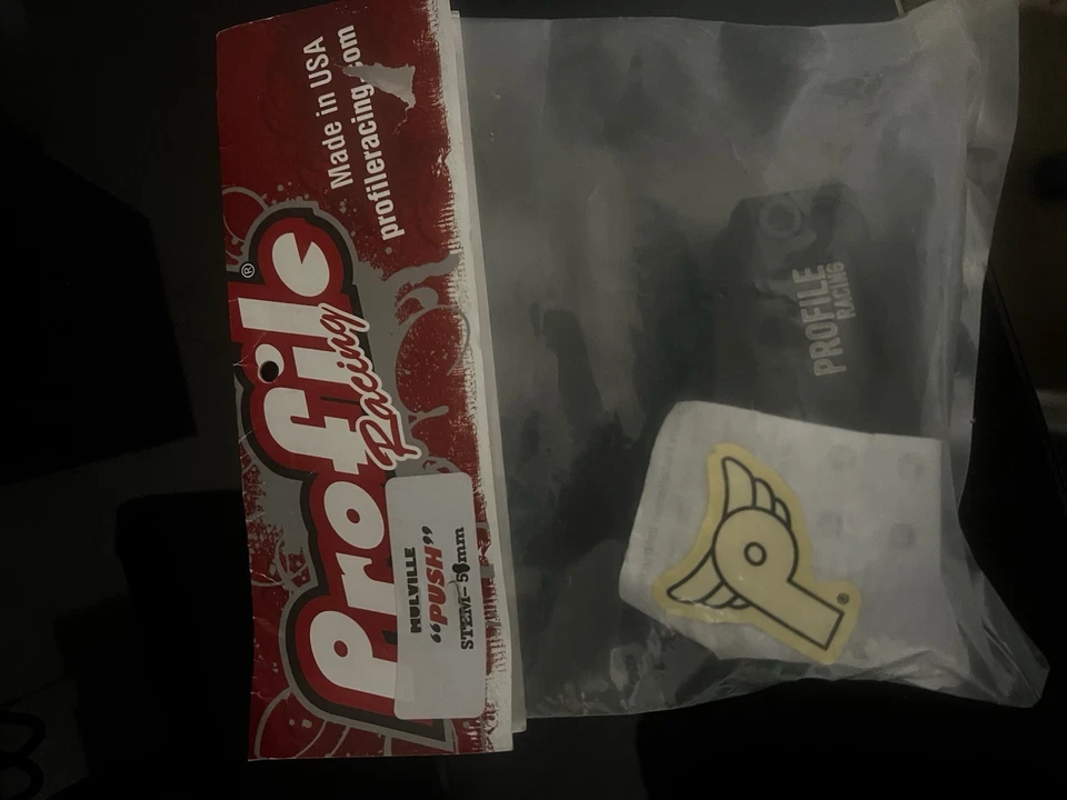 Vástago de empuje Profile Racing BMX 58 mm 1-1/8" rojo Mulville Foto 1 de 1