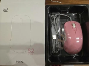 BenQ Zowie S2 DIVINA Pink Gaming Mouse for Esports from japan -used, Excellent - Picture 1 of 12