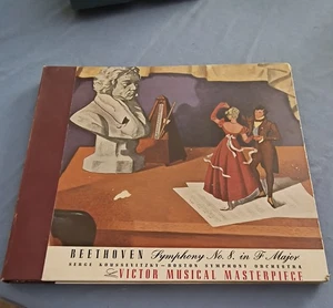 Beetoven Symphony #8 in F Major A Victor Musical Masterpiece - Picture 1 of 9