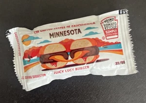 Minnesota United States of Saucemerica Heinz Ketchup full unopened packet  🍅 - Picture 1 of 2