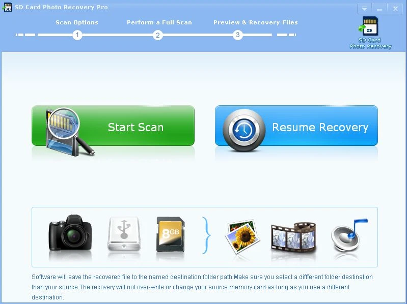 SD Card Photo Recovery Professional , Recover photos from PC - Image 1 of 1