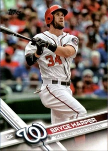 Bryce Harper 2017 Topps #34 Nationals - Imagen 1 de 2