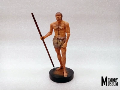 MM×Planet Earth 1/15 Primitive Man Statue Collection Painted Decor Toy GK Model - Image 1 of 2