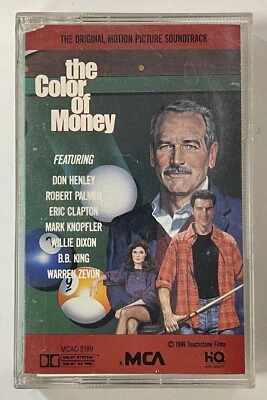 The Color Of Money Original Motion Picture Soundtrack (Cassette Tape 1986) - Image 1 of 3