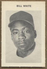 1969 Milton Bradley Bill White St. Louis Cardinals