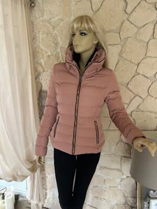 Taillierte dick wattierte Damen Steppjacke altrosa S - Bild 1 von 16