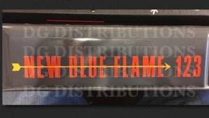 1955 Chevy New Blue Flame 123 Valve Cover Decal bel air convertible hardtop - Picture 1 of 9