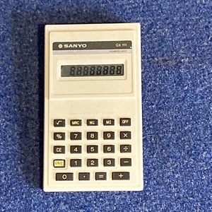 Calculadora a pilas Sanyo CX-111 - Estado de funcionamiento - Imagen 1 de 5
