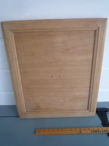 Vintage Maple Cupboard Cabinet Panel Door 22.125" x 19" x 1.25" Unfinished Wood - Picture 1 of 13