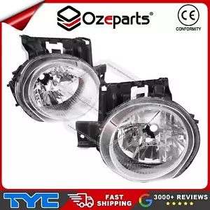 Set / Pair of LH+RH Head Light Lamp Lower Round For Nissan Juke F15 s1 2013~2015 - Picture 1 of 6