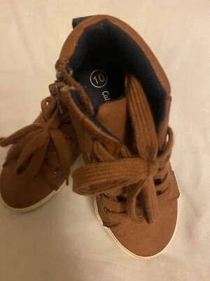 Boys Low Cut Boots For Boys In Brown - Lace And Zip By Eddie Bauer - Изображение 1 из 4