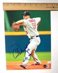 Adam Wainwright Autographed Signed & Inscribed WSC 06 Photo Cardinals BAS - Picture 1 of 3