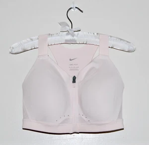 NWT Nike Women's Buff Pink High Support Alpha Sport Bra sz Small F-G Cup - Picture 1 of 10