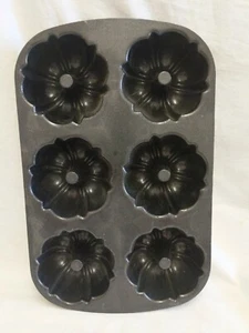 6 Cup Bundt Mold Pan 14X 9X2 Nordic Ware Northland Cast Aluminum Products - Picture 1 of 5