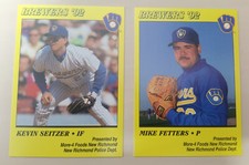 1992 Milwaukee Brewers Police Cards - More-4 Foods New Richmond, New Richmond ..