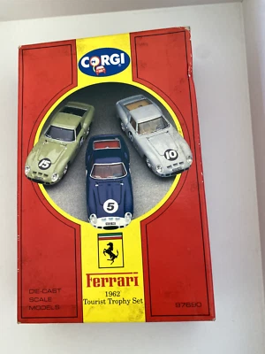 FERRARI 250 GTO 1962 TOURIST TROPHY SET CORGI LTD 0905/5000 - Immagine 1 di 3