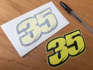 Numeri di gara Cal Crutchlow numero 35 - (piccola coppia) - VENDITORE UK - Foto 1 di 1