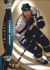 2009-10 Upper Deck Trilogy Predators Hockey Card #80 Jason Arnott