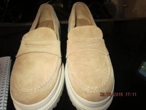 PATINA LIGHT BROWN SUADE SHOES--SIZE 7 -#T4A-4 - Picture 1 of 24